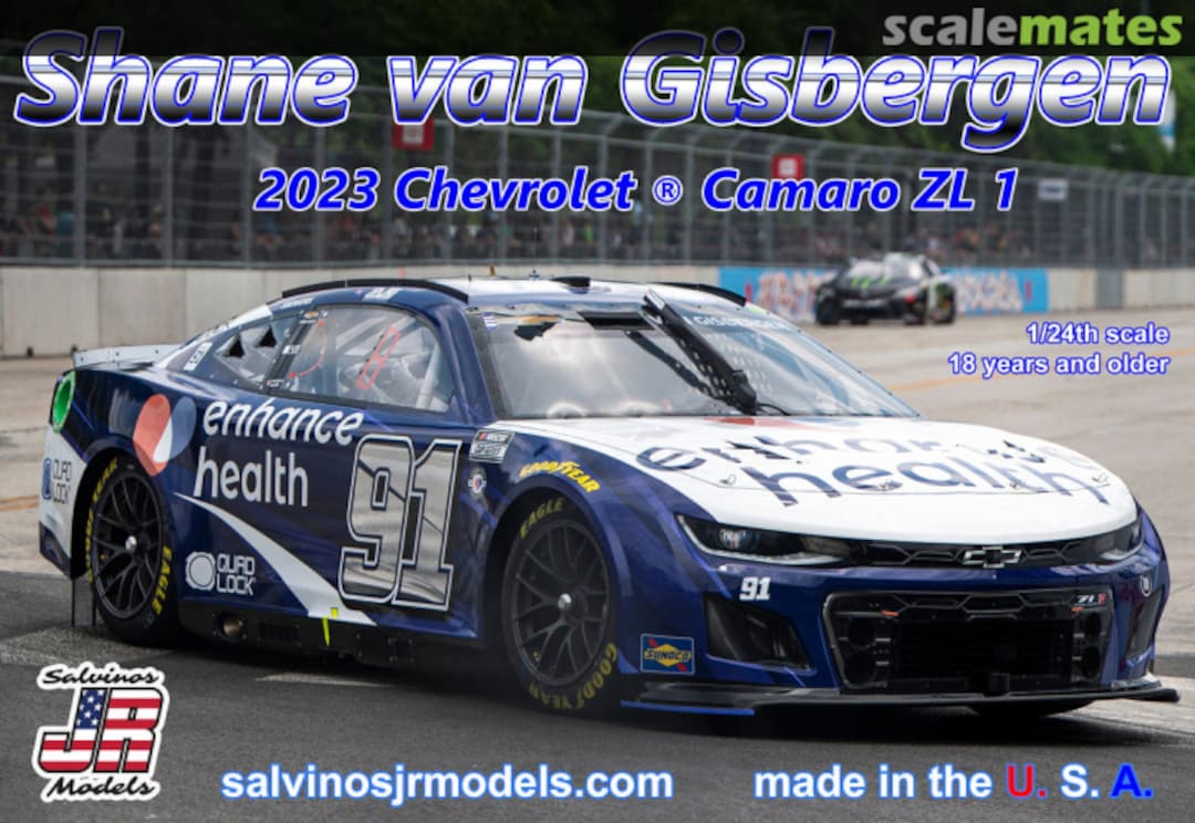 Boxart 2023 Chevrolet Camaro ZL1 THC2023SVG Salvinos JR Models