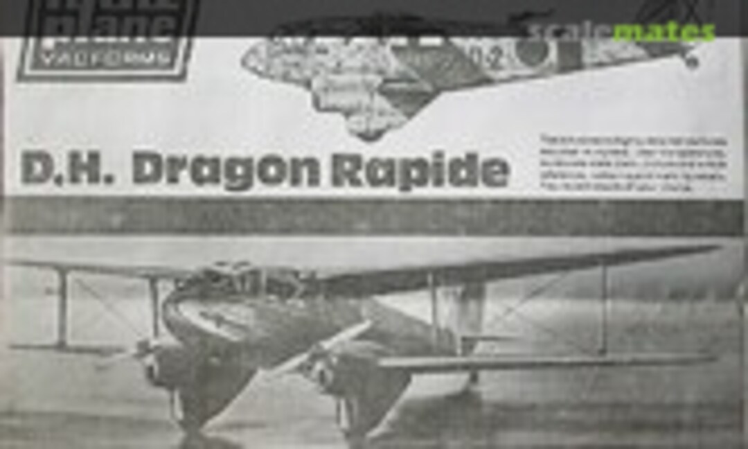 1:72 D.H. Dragon Rapide (RarePlane )