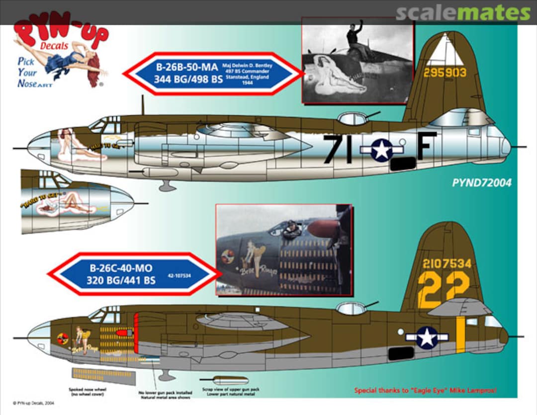 Boxart Marauding Babes, Part 2 PYND72004 Pyn-Up Decals