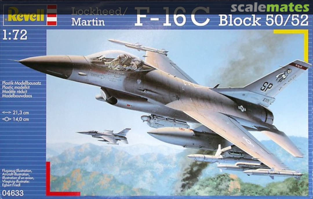 Boxart Lockheed / Martin F-16C Block 50/52 04633 Revell