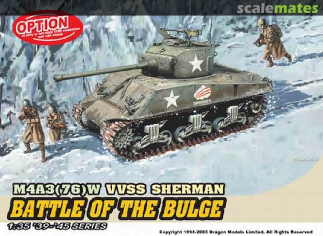 Boxart M4A3(76)W VVSS Sherman 6255 Dragon