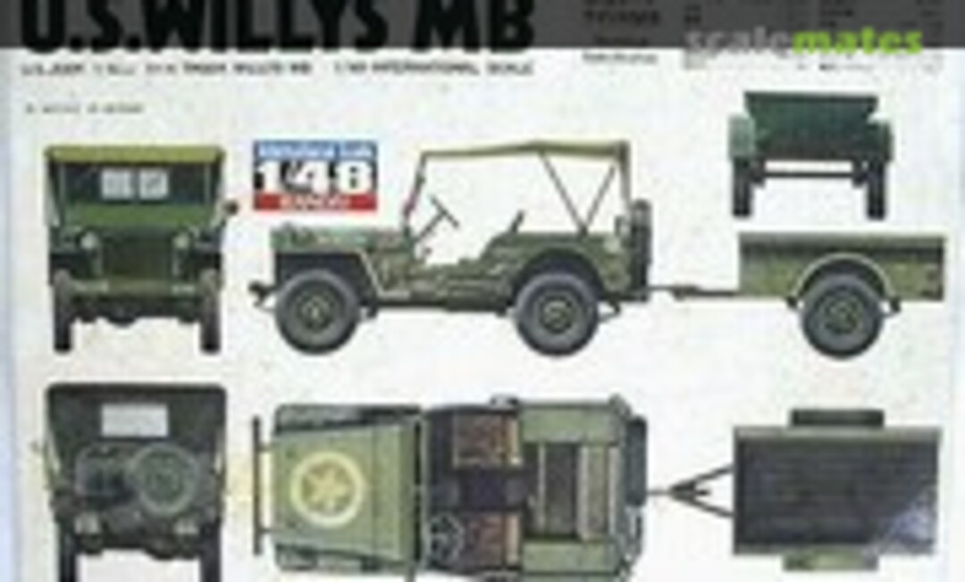 1:48 U.S. Willys MB (Bandai 35419)