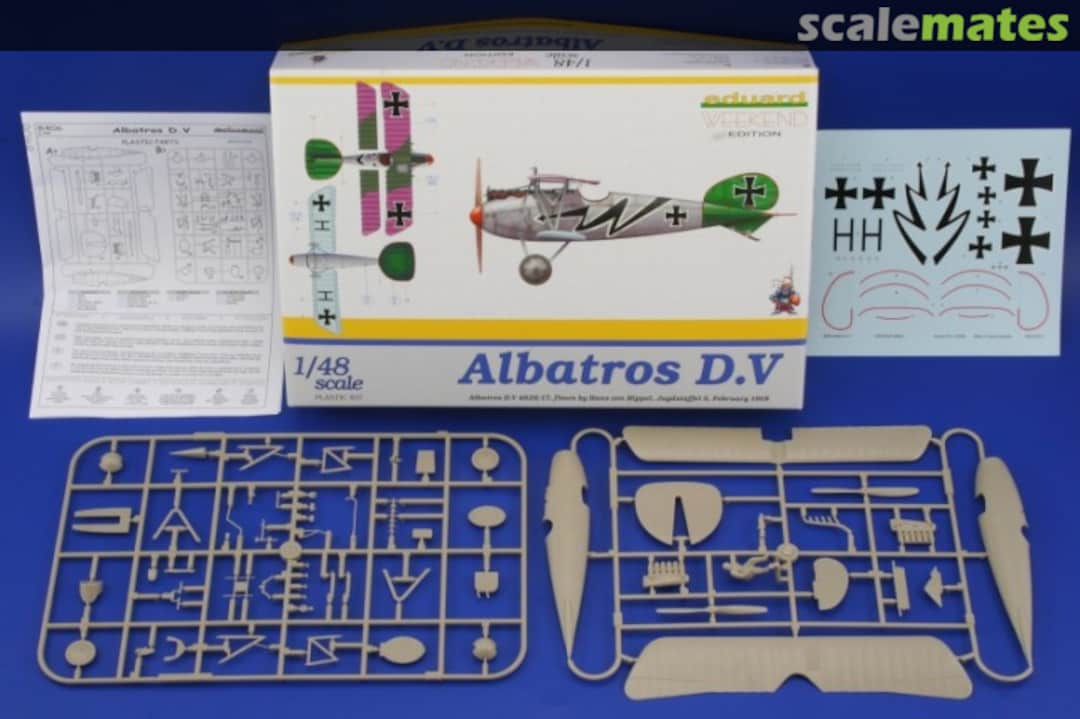 Boxart Albatros D.V 8406 Eduard