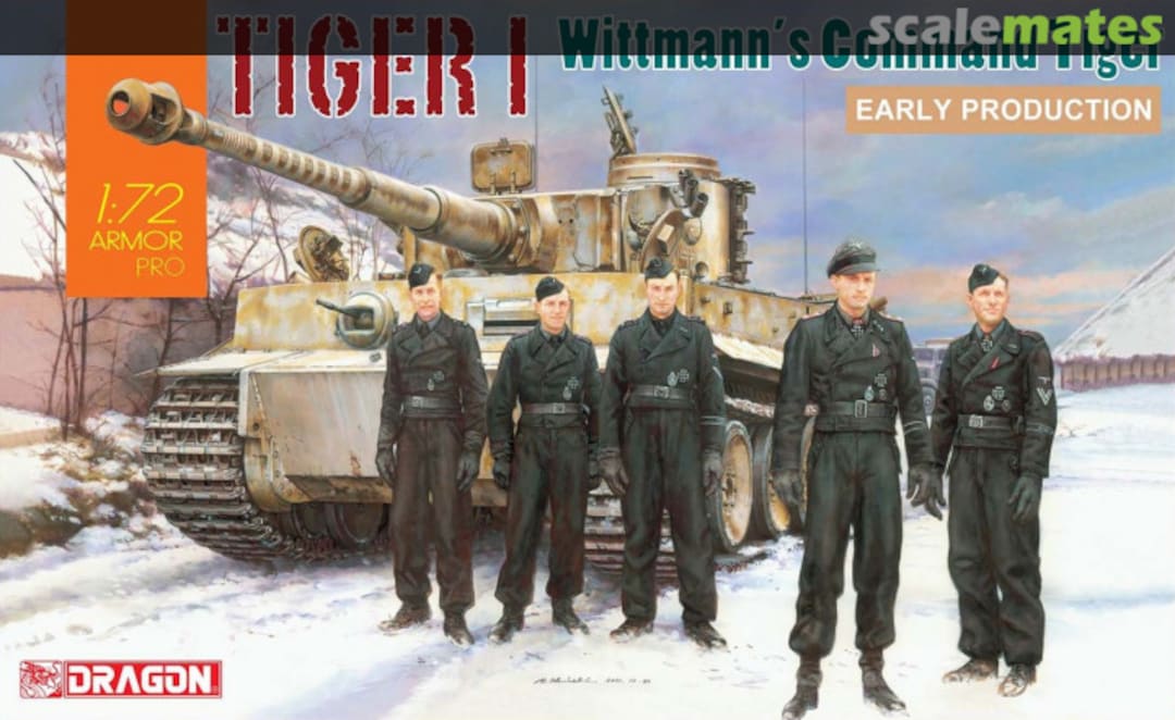 Boxart Tiger I Wittmann's Command Tiger 7575 Dragon