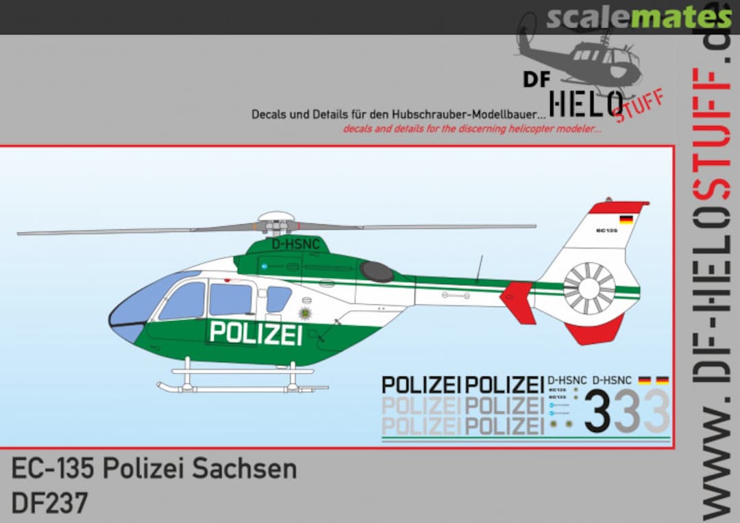 Boxart EC-135 Polizei Sachsen DF23772 DF HeloStuff