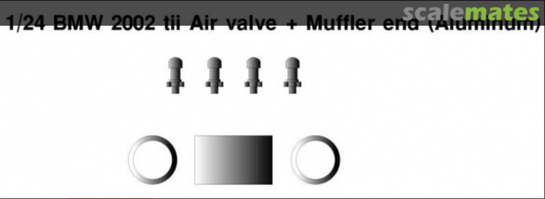 Boxart BMW 2002 tii Air valve + Muffler end ACT-0121 Acu-Stion