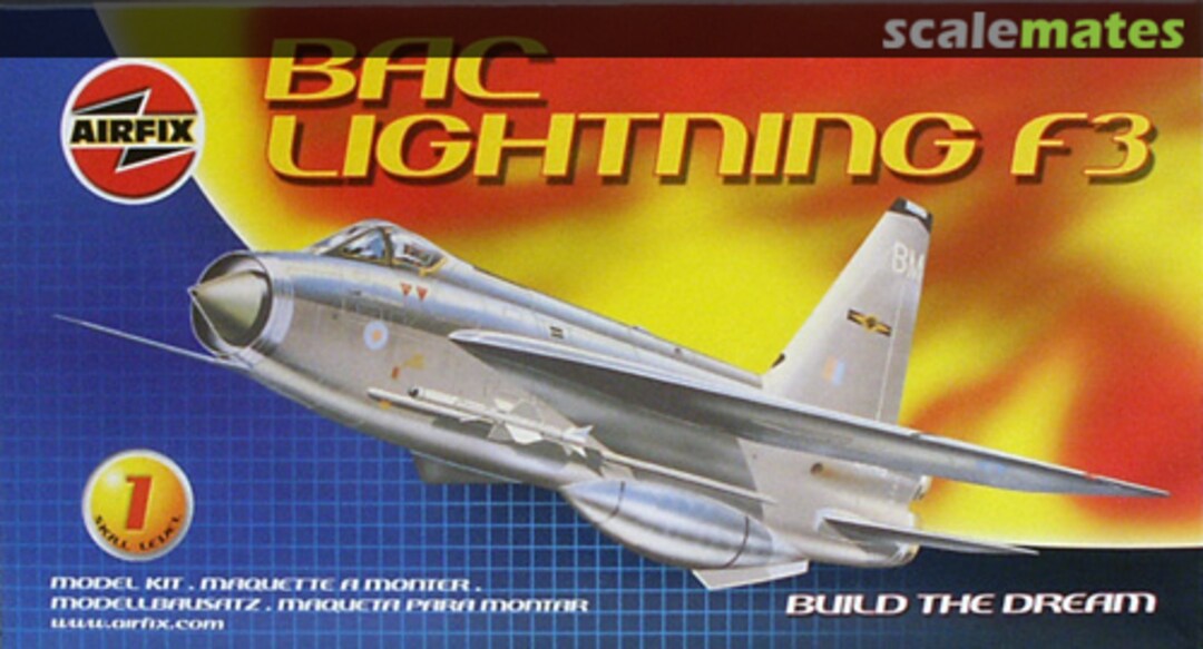 Boxart BAC Lightning F3 02080 Airfix