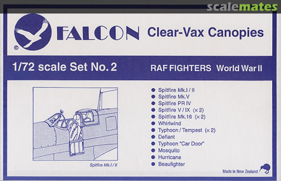 Boxart RAF FIGHTERS World War II 2 Falcon