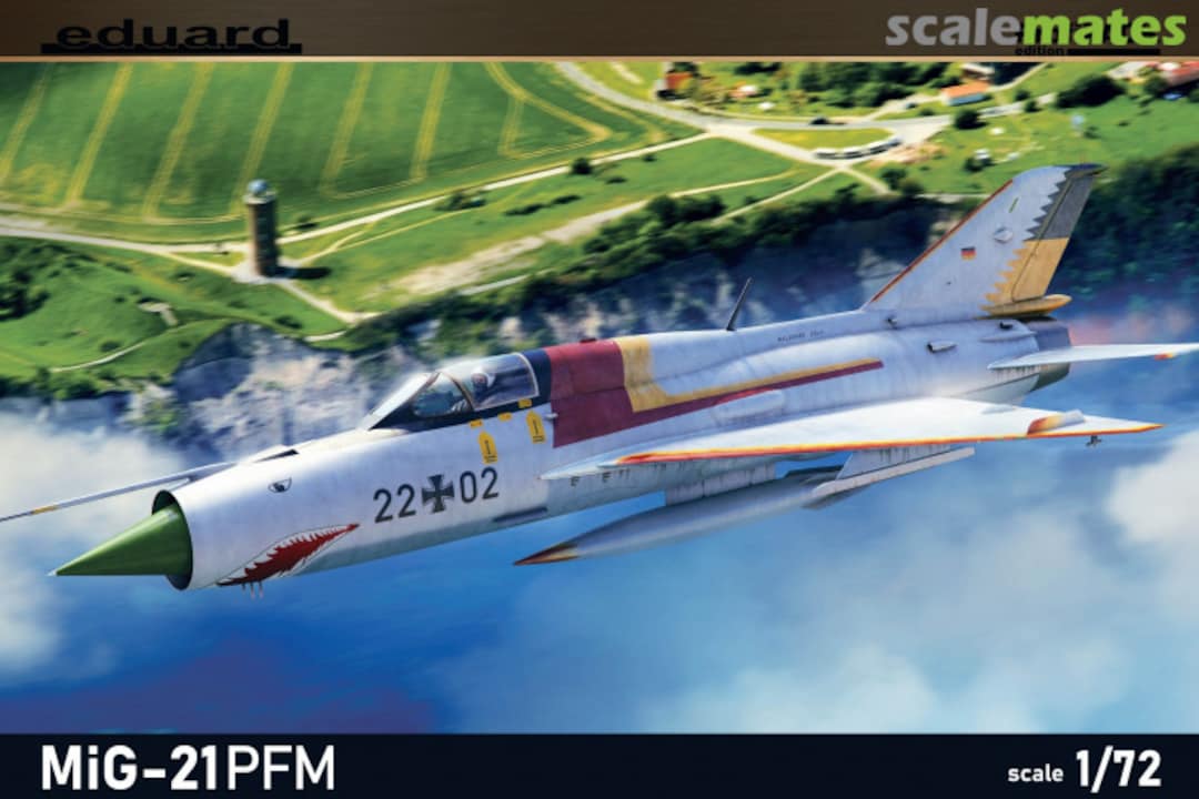 Boxart MiG-21PFM 70144 Eduard