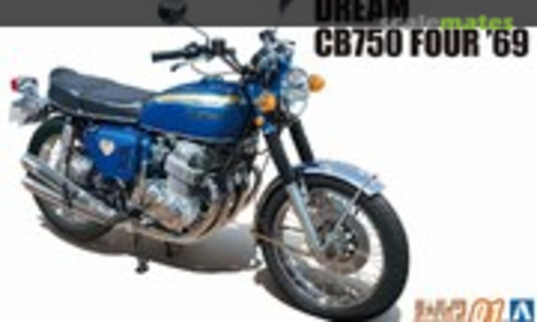 1:12 Honda CB750 Dream CB750 Four '69 (Aoshima 056912)