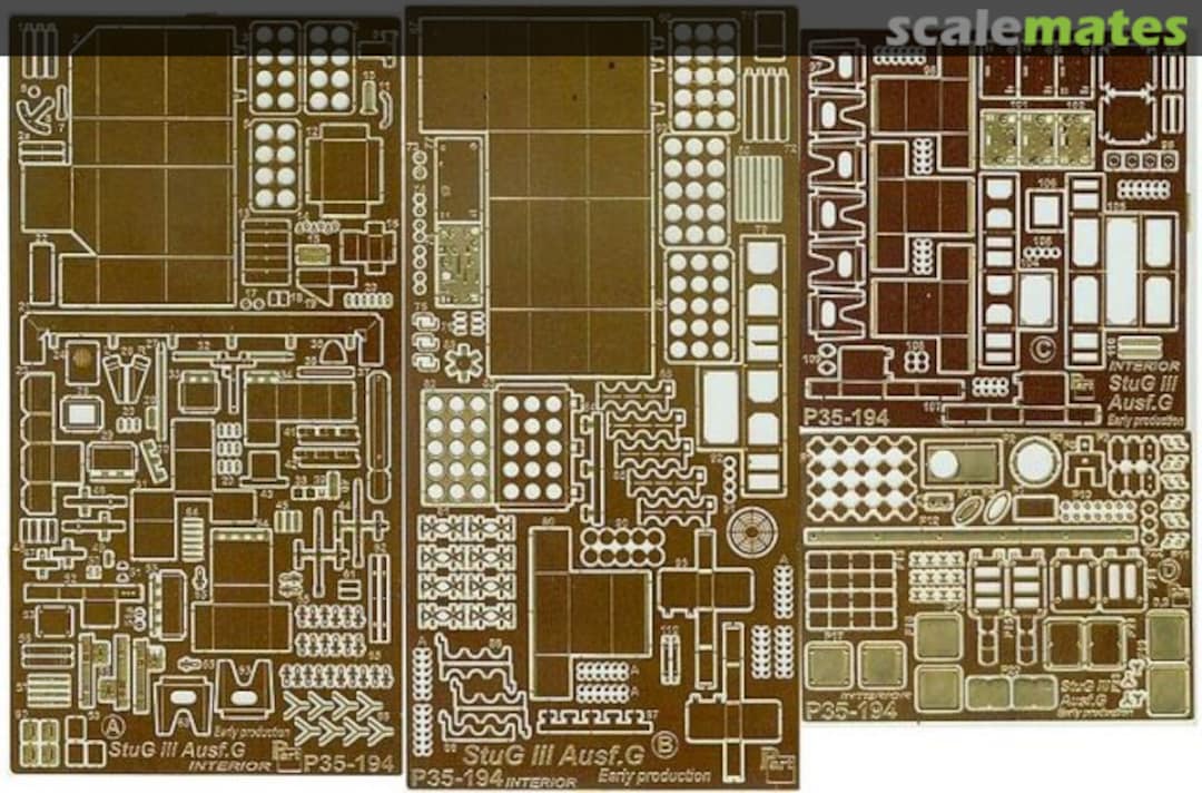 Boxart StuG III Ausf. G (Early) - Interior P35-194 Part