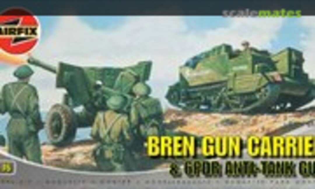 1:76 Bren Gun Carrier &amp; 6PDR Anti-Tank Gun (Airfix 01309)