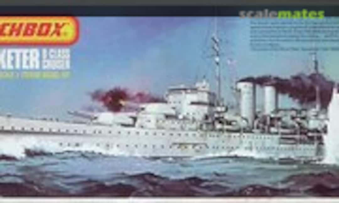 1:700 HMS Exeter B-Class Cruiser (Matchbox PK-162)