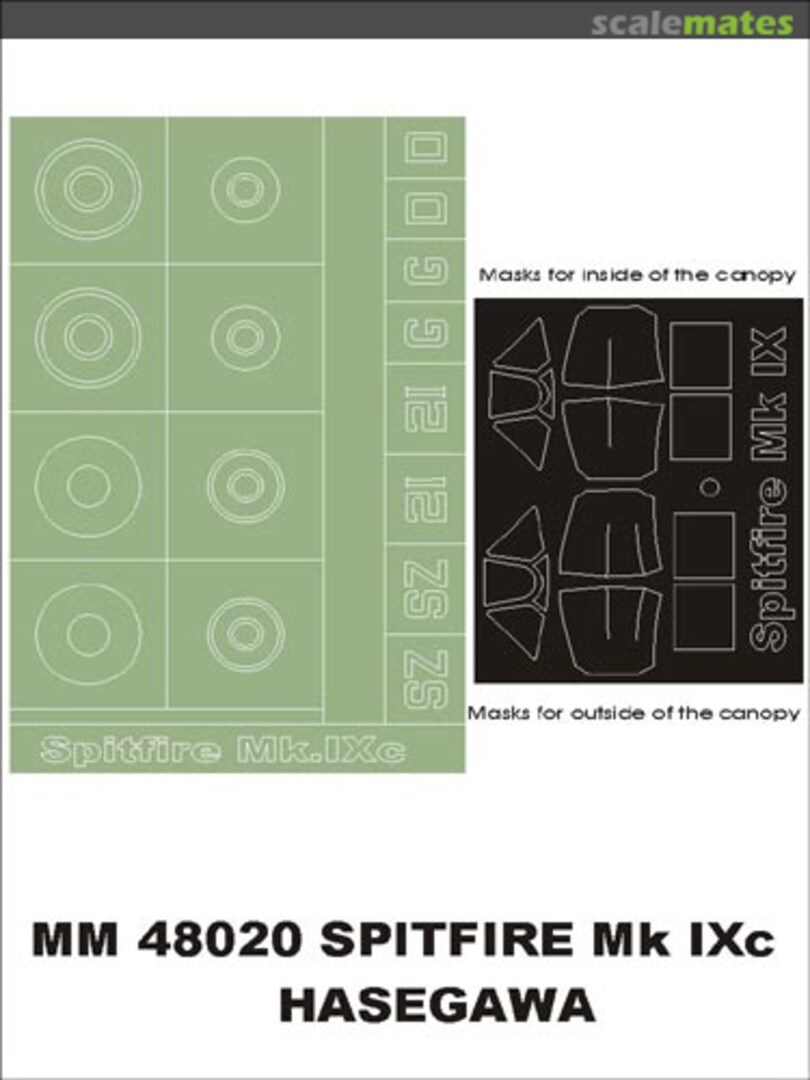 Boxart Spitfire Mk.IXc MM48020 Montex