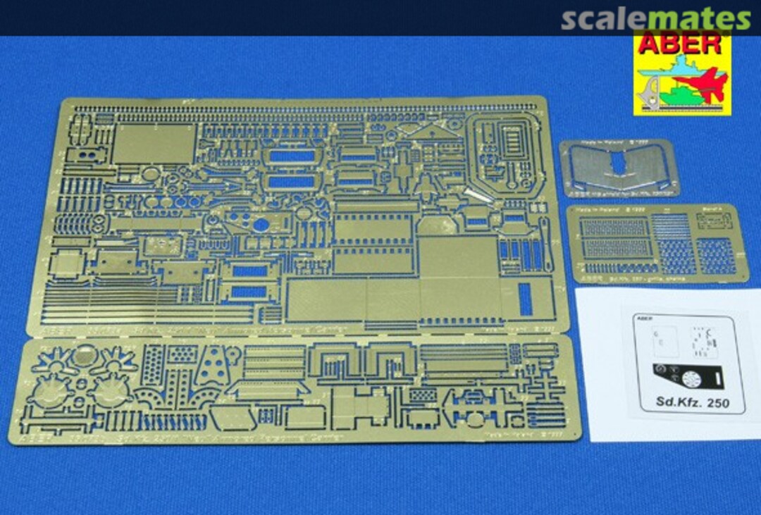 Contents Sd.Kfz.250/1 Neu 35073 Aber