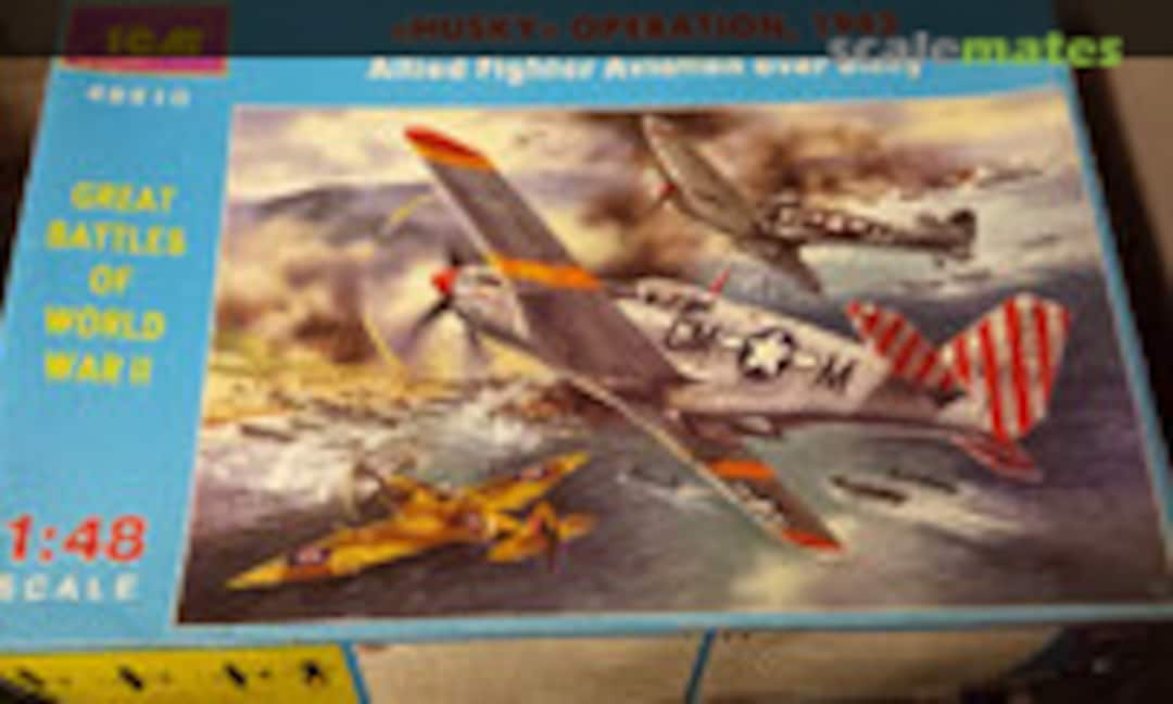 1:48 &quot;Husky&quot; Operation 1943 - Allied Fighter Aviation over Sicily (ICM 48910)