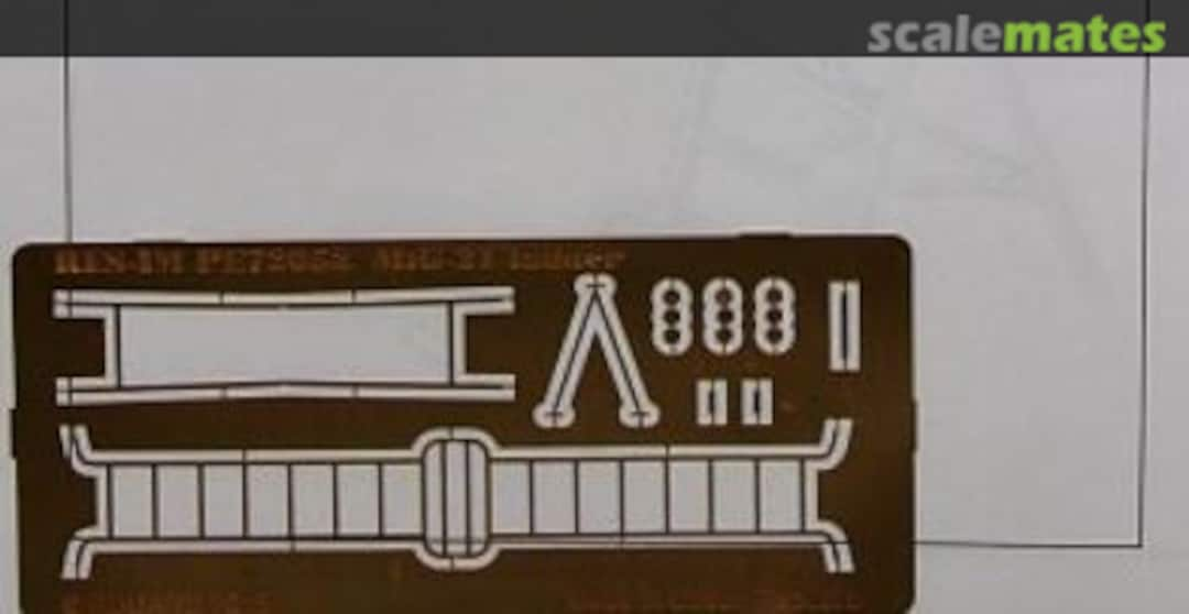 Boxart Mikoyan MiG-21 Ladder (1 Photo-Etched Sheet) PE72052 RES-IM