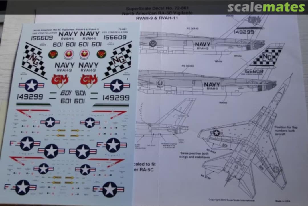 Contents North American RA-5C Vigilantes 72-861 SuperScale International