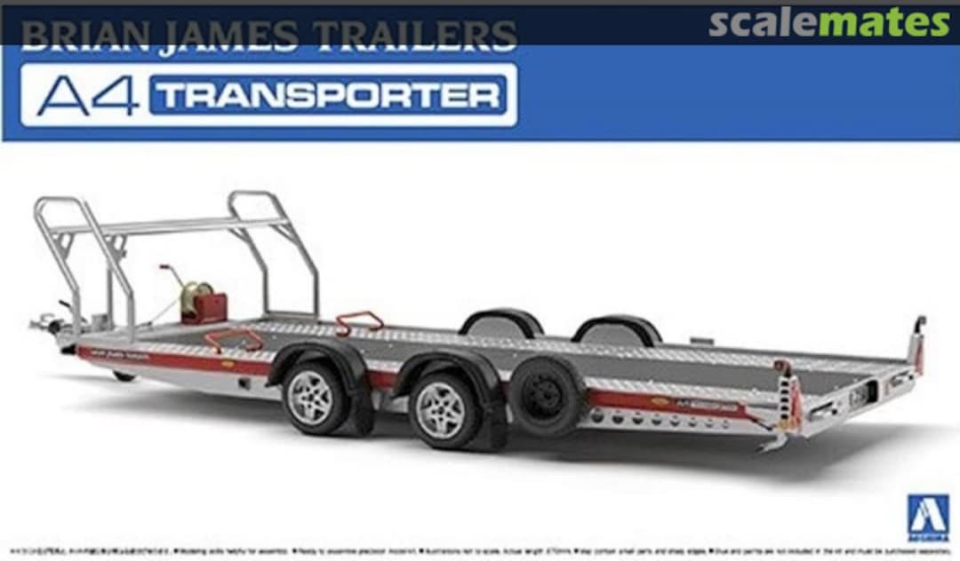 Boxart Brian James Trailers A4 Transporter 052600 Aoshima