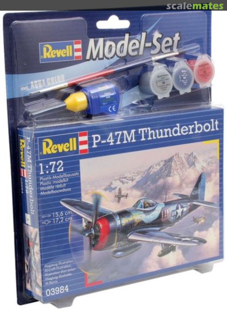 Boxart P-47M Thunderbolt 63984 Revell