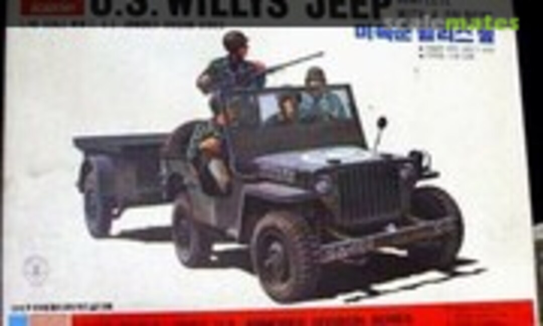 1:48 U.S. Willys Jeep (Academy 1000)