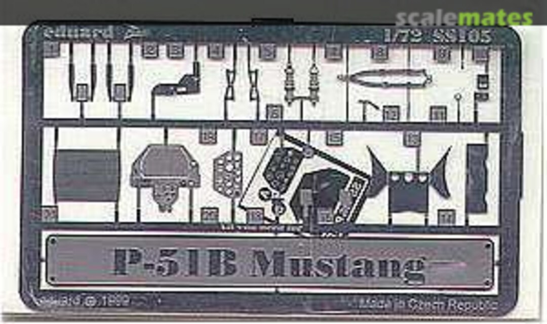 Boxart P-51B Mustang SS105 Eduard