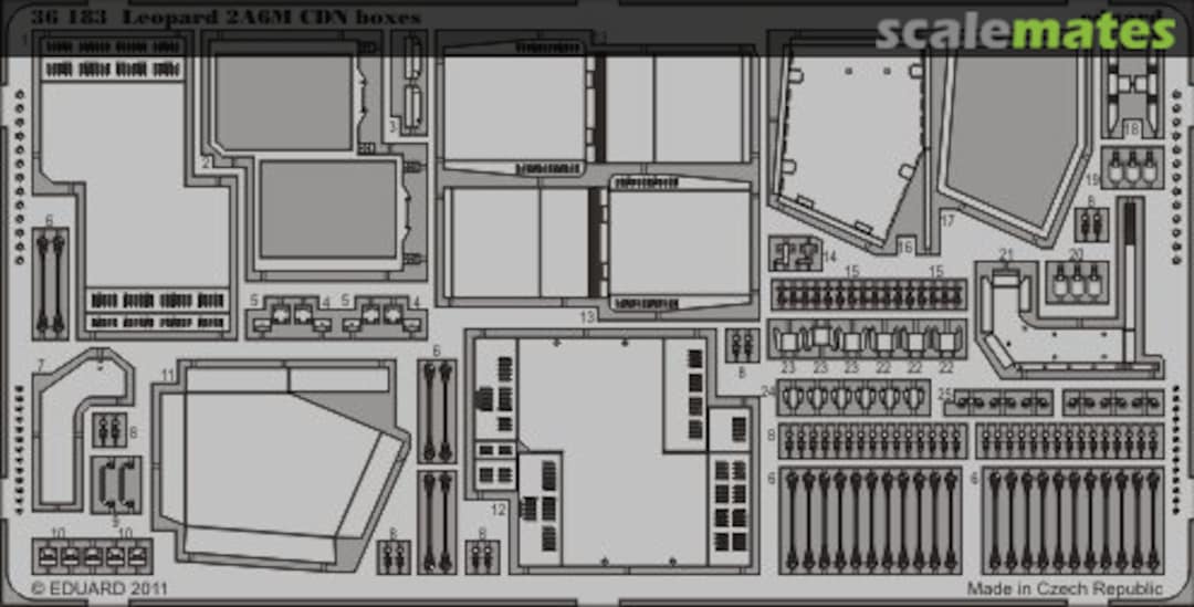 Boxart Leopard 2A6M CDN boxes 36183 Eduard