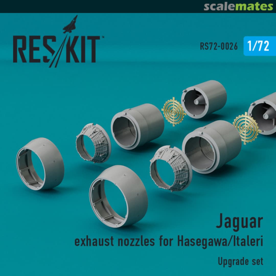 Boxart Jaguar - Exhaust Nozzles RSU72-0026 ResKit