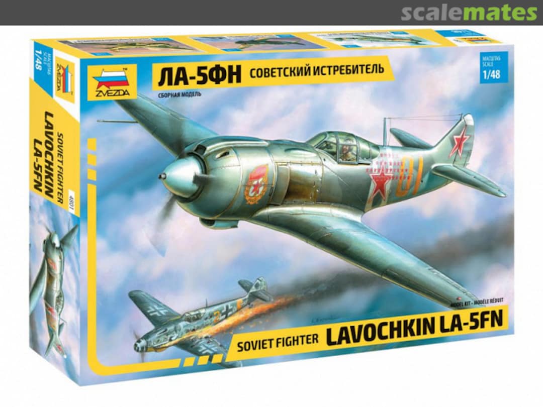 Boxart Lavochkin La-5FN 4801 Zvezda