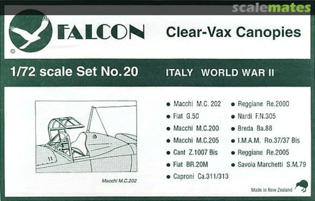 Boxart Italy World War II 20 Falcon