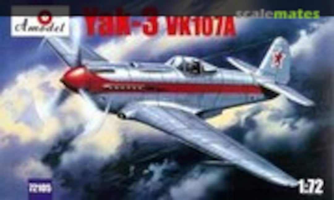 1:72 Yak-3 VK107A (Amodel 72105)