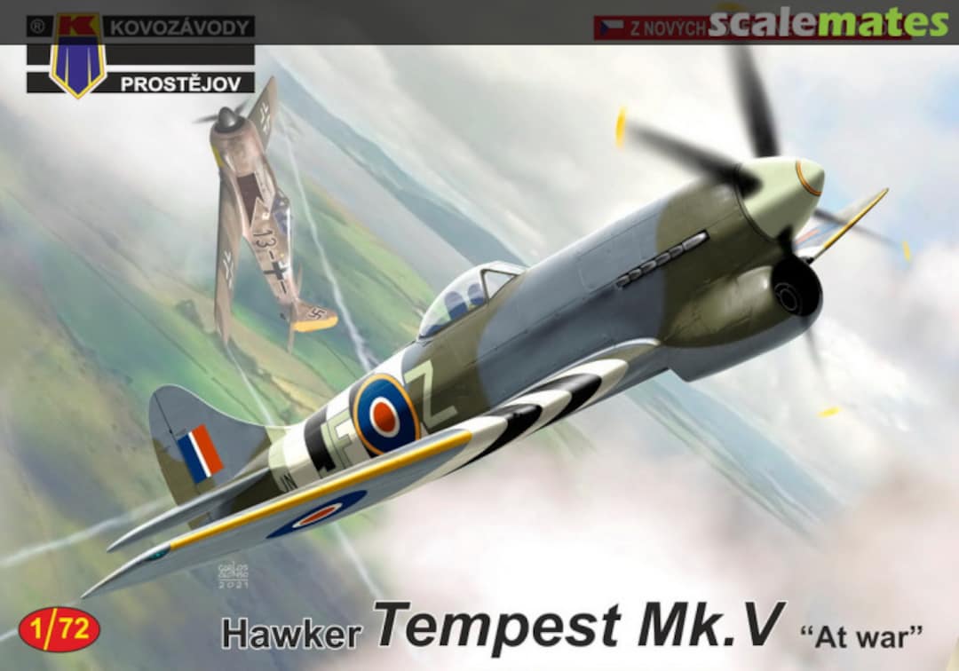 Boxart Hawker Tempest Mk. V KPM0252 Kovozávody Prostějov