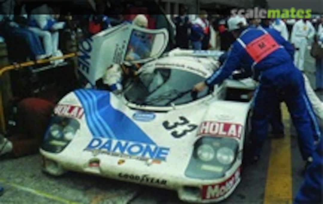 Boxart PORSCHE 956 - DANONE FITZPATRICK - LE MANS 1986 24-367 DMC Decals