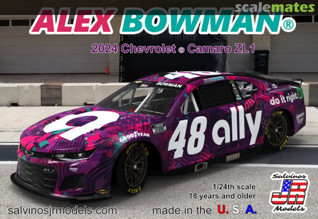 Boxart 2024 Chevrolet Camaro ZL1 HMC2024ABP Salvinos JR Models