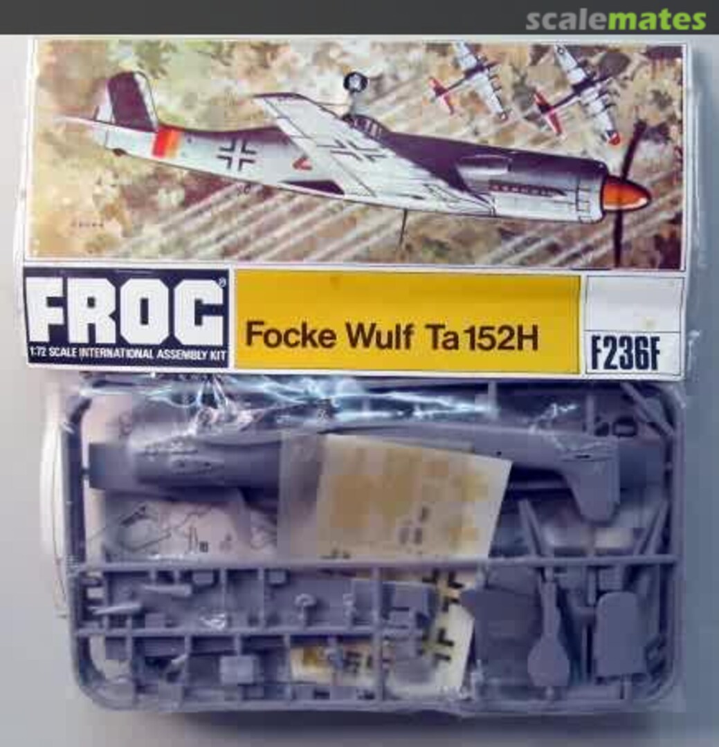 Boxart Focke Wulf Ta 152H F236F FROG