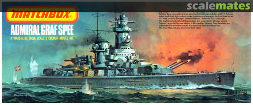 Boxart Admiral Graf Spee PK-161 Matchbox