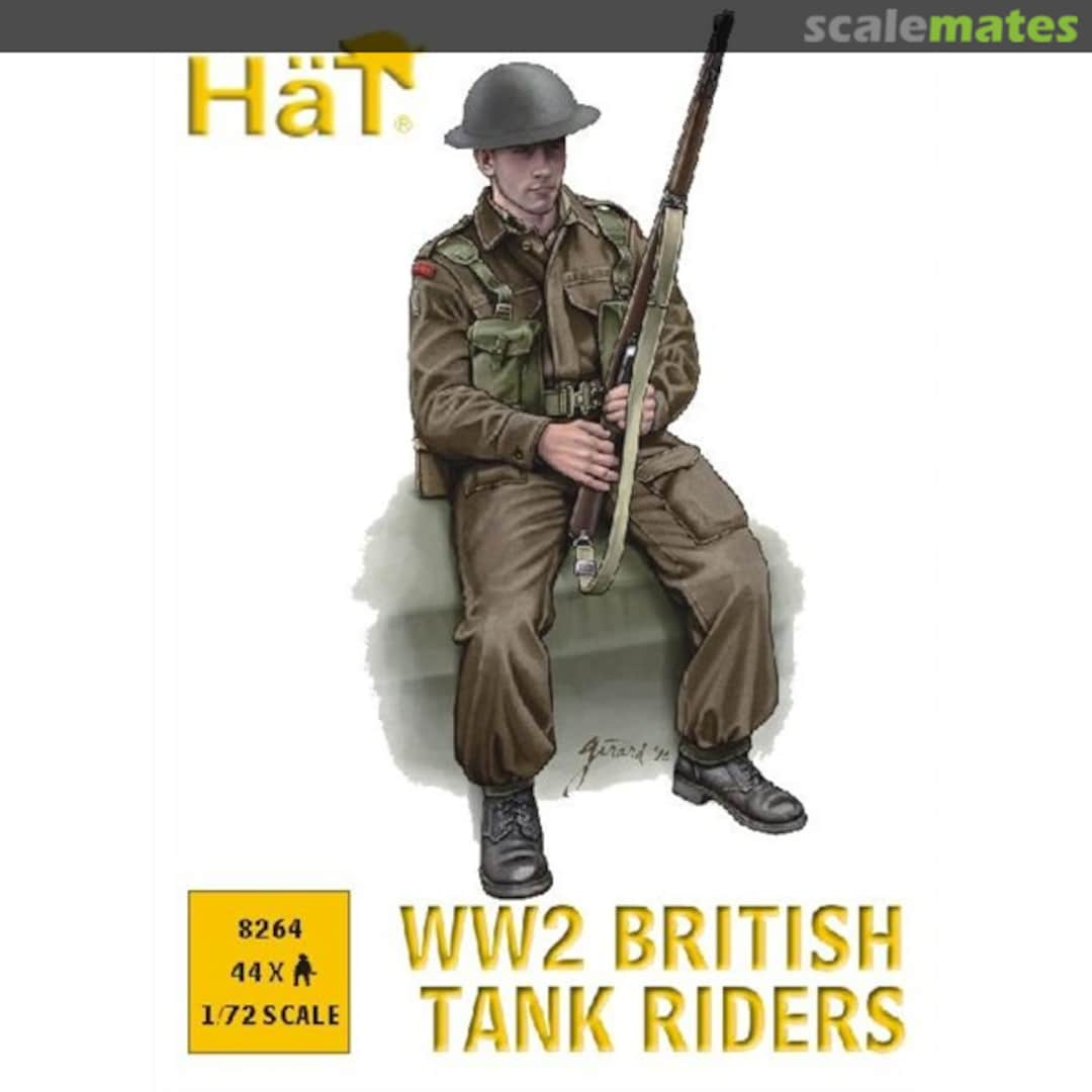 Boxart British Tank Riders 8264 HäT