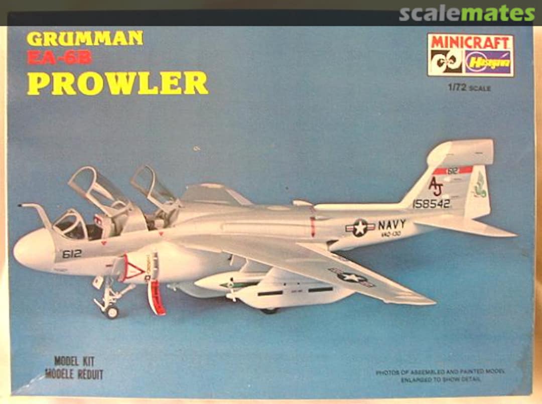 Boxart EA-6B Prowler 1137 Minicraft Hasegawa