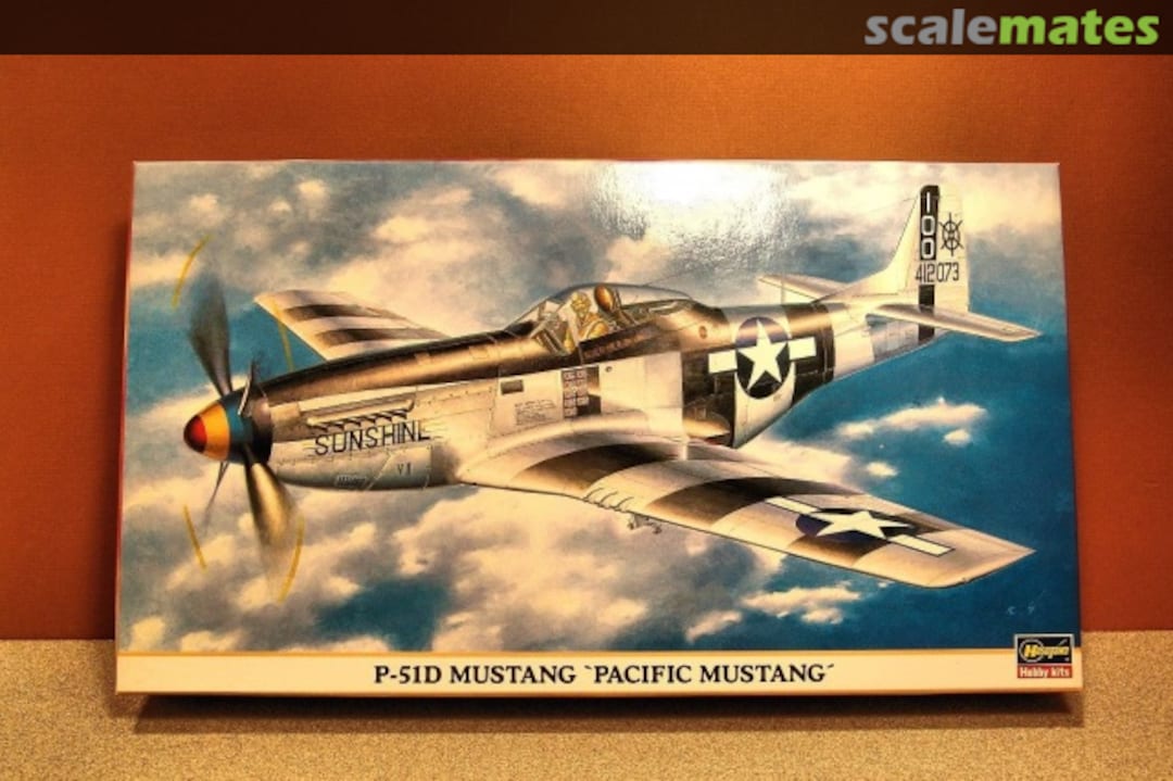 Boxart P-51D Mustang `Pacific Mustang´ 09317 Hasegawa