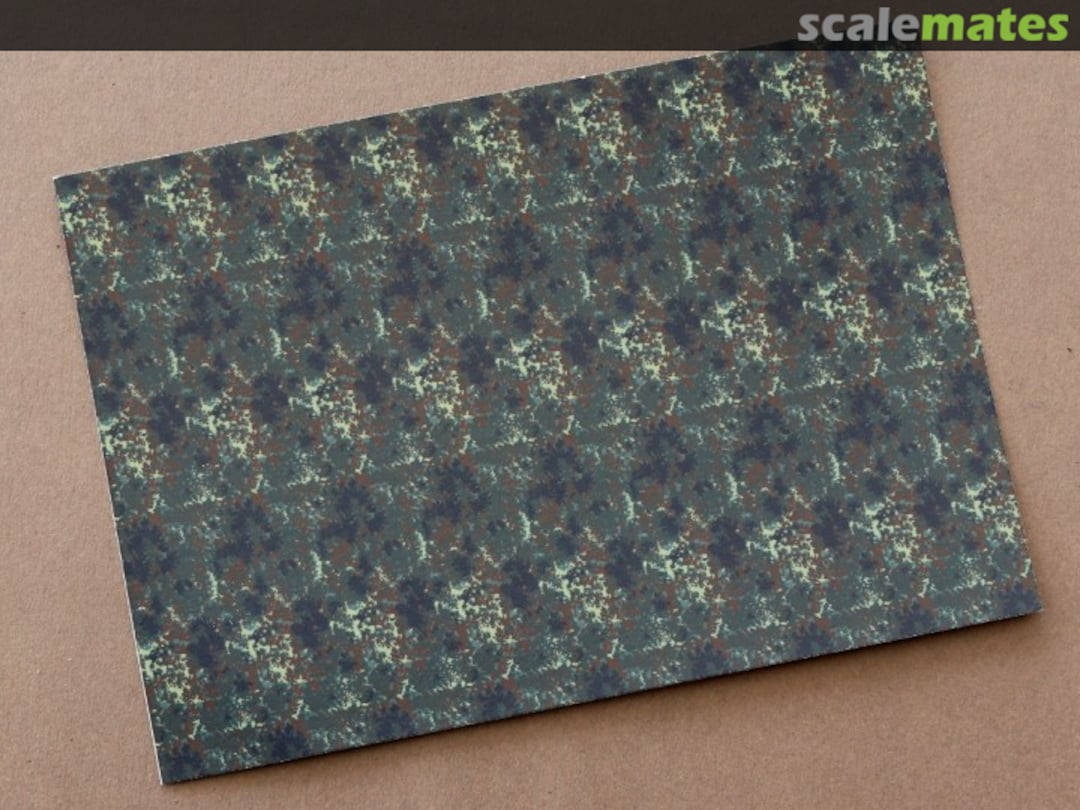 Boxart German Flecktarn Camouflage Decals MIL35017 CROSSDELTA