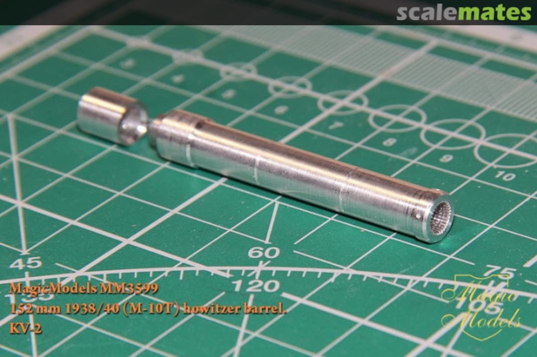 Boxart 152 mm 1938/40 (M-10T) howitzer barrel KV-2 MM3599 Magic Models