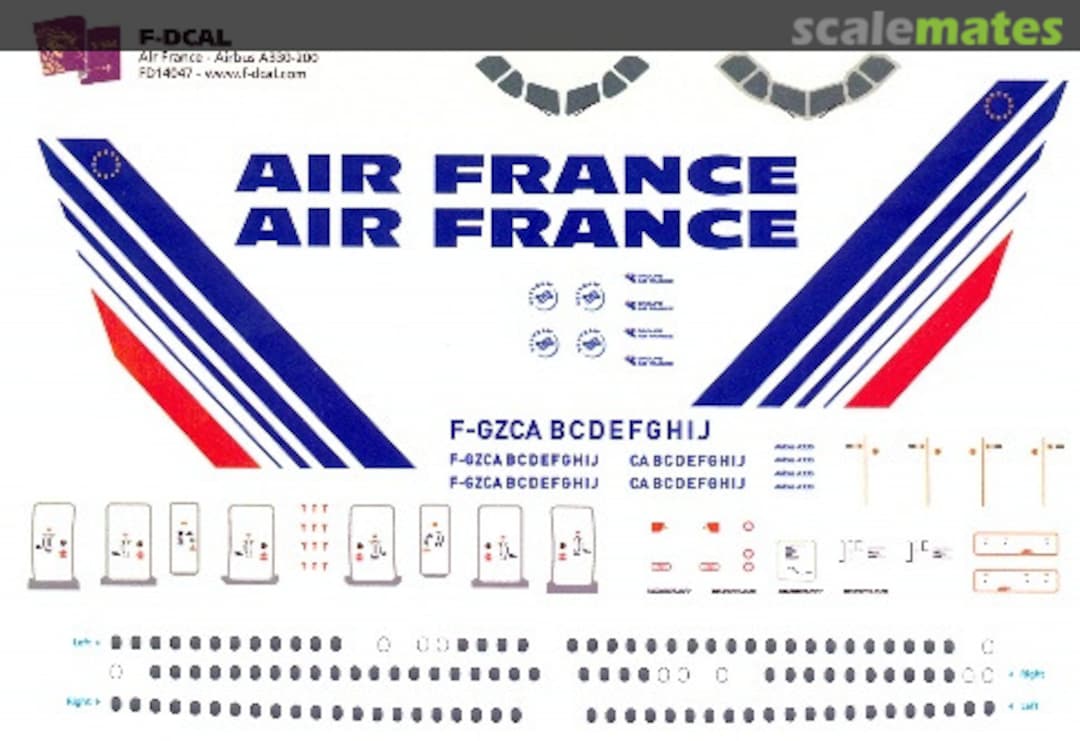 Boxart Airbus A330-203 FD14047 F-DCAL