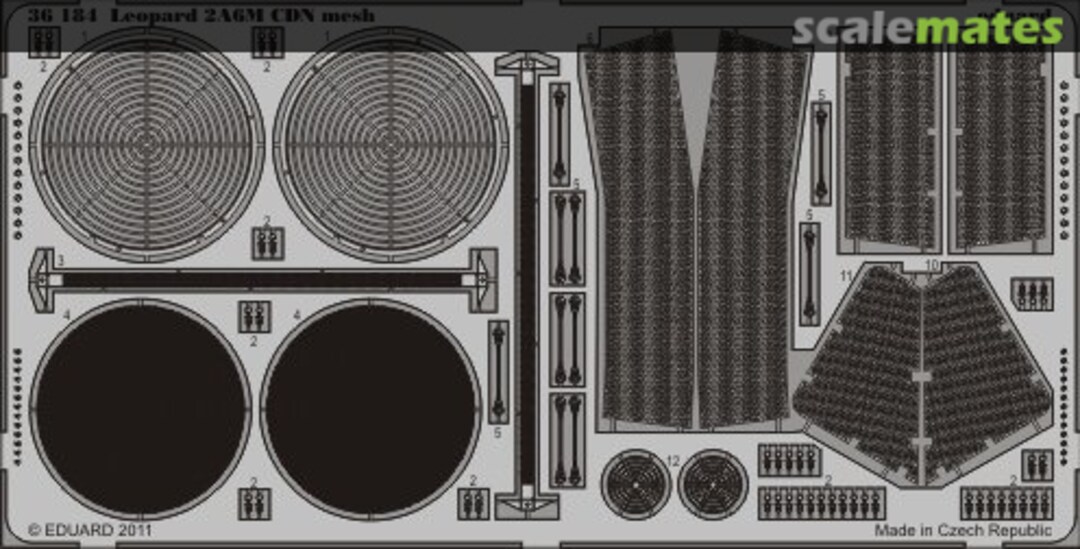 Boxart Leopard 2A6M CDN mesh 36184 Eduard