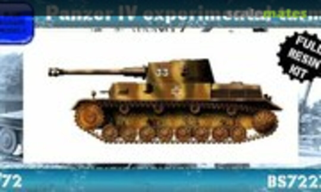 Panzer IV experimental turm (Blue Square Models BS7227)