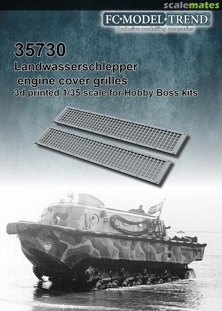 Boxart Landwasserschlepper Engine Cover Grilles 35730 FC Model Trend