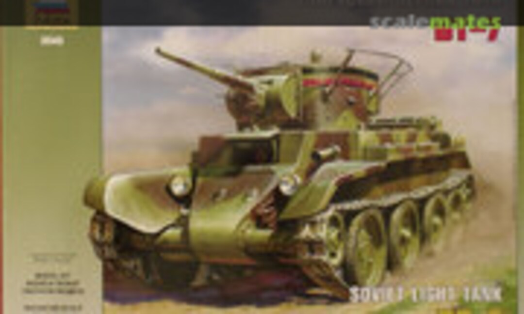 1:35 BT-7 Soviet Light Tank BT-7 (Zvezda 3545)