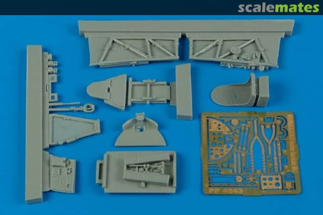 Boxart Hurricane Mk.I cockpit set 4543 Aires