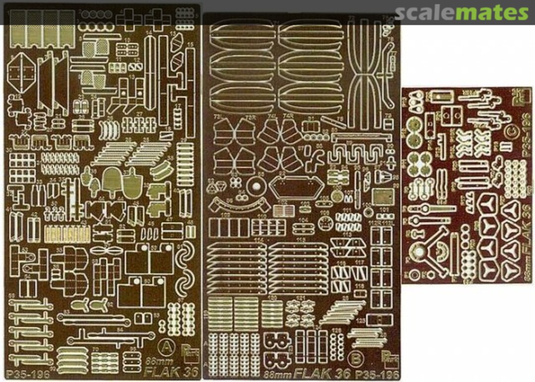 Boxart FLAK 36 88mm P35-196 Part