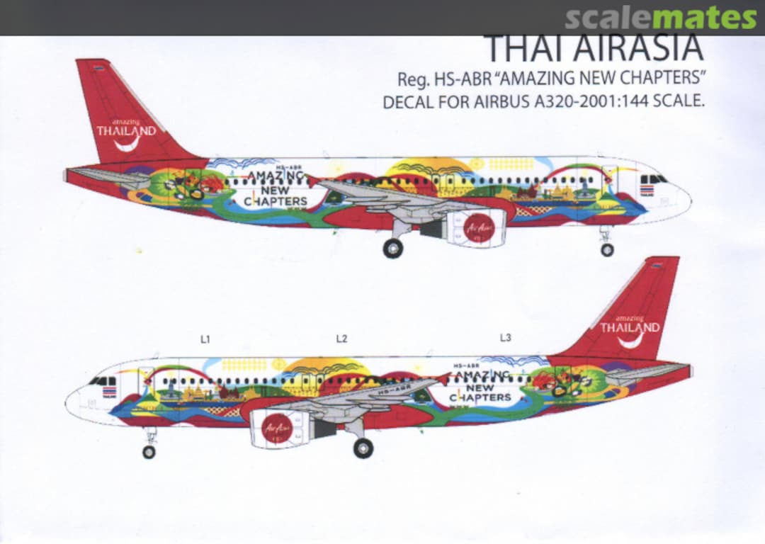 Boxart Airbus A320-200 14405 MWD