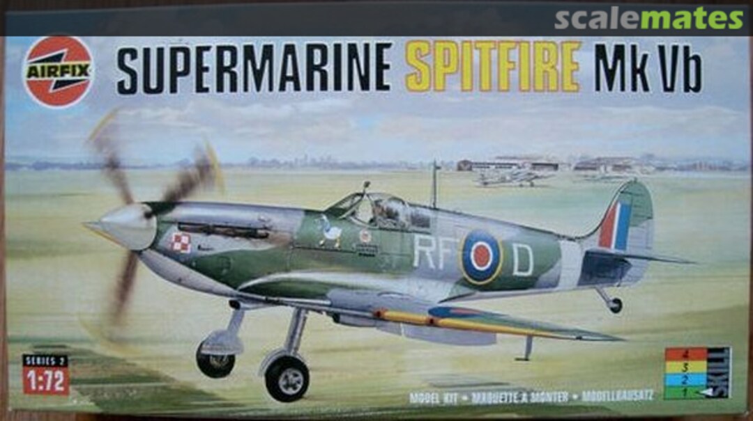 Boxart Supermarine Spitfire Mk Vb 02046 Airfix